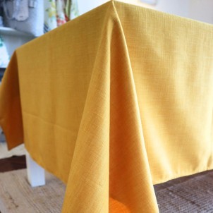 Maison Sucrée Tovaglia Korin var.15 Ocra 155x180 Tessuto AntiMacchia NoStiro