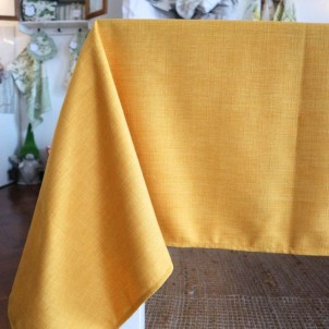 Maison Sucrée Tovaglia Korin var.15 Ocra 155x225 Tessuto AntiMacchia NoStiro