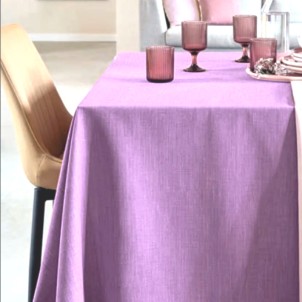 Maison Sucrée Tovaglia Korin var.21 Lilla 155x225 Tessuto AntiMacchia NoStiro
