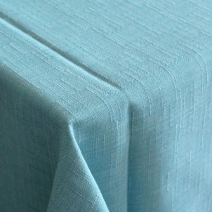 Maison Sucrée Tovaglia Korin var.27 Turchese 155x225 Tessuto AntiMacchia NoStiro