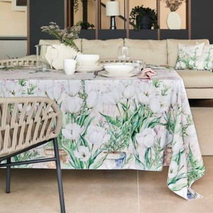 Maison Sucrée Tovaglia Korin Primosole 155x225 Tessuto AntiMacchia NoStiro