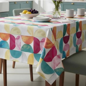 Maison Sucrée Tovaglia Korin Solevivo 155x225 Tessuto AntiMacchia NoStiro