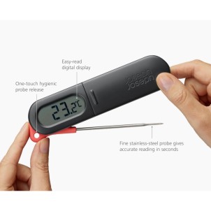 Joseph Joseph ThermaPoint Termometro Digitale a Sonda per Cotture di Precisione Display