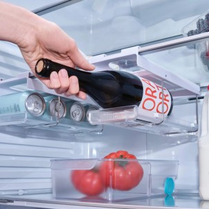 Joseph Joseph FridgeStore Bottle Holder Porta Bottiglie Pieghevole Sotto Ripiano Frigorifero
