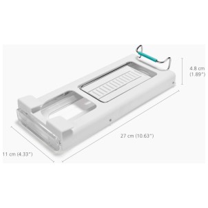 Joseph Joseph FridgeStore Bottle Holder Porta Bottiglie Pieghevole Sotto Ripiano Frigorifero