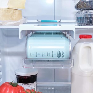 Joseph Joseph FridgeStore Can Dispenser Porta Lattine Pieghevole Sotto Ripiano Frigorifero