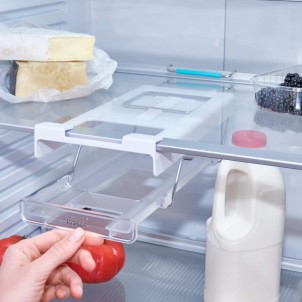 Joseph Joseph FridgeStore Can Dispenser Porta Lattine Pieghevole Sotto Ripiano Frigorifero