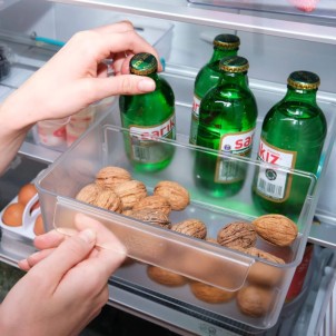 Joseph Joseph FridgeStore Extra Large Storage Bin Contenitore con Ruote per Frigorifero