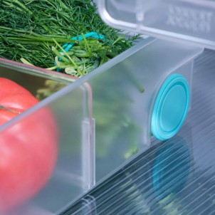 Joseph Joseph FridgeStore Extra Large Storage Bin Contenitore con Ruote per Frigorifero