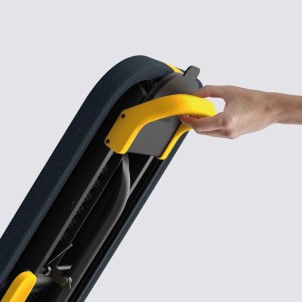 Joseph Joseph Glide Compact Plus 110cm Blue Asse da Stiro Facile da Riporre con Fodera Avanzata