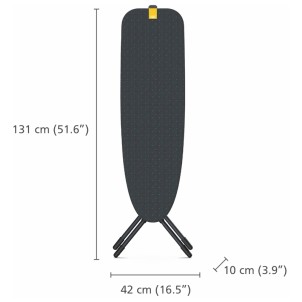 Joseph Joseph Glide Compact Plus 110cm Blue Asse da Stiro Facile da Riporre con Fodera Avanzata