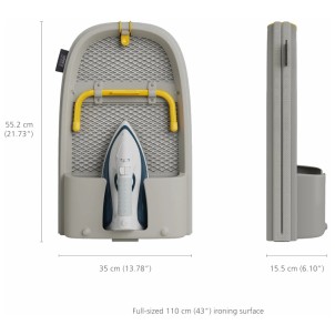 Joseph Joseph Pocket Max 110 Ecru Asse da Stiro Pieghevole