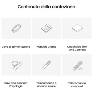 Samsung QE65S95FATXZT TV 65" OLED 4K VisionAI GlareFree Smart Tizen InfinityOneDesign OneConnectBox