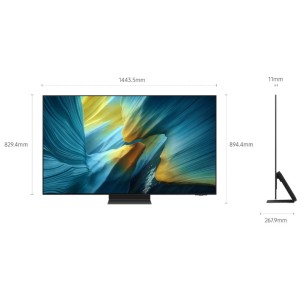 Samsung QE65S95FATXZT TV 65" OLED 4K VisionAI GlareFree Smart Tizen InfinityOneDesign OneConnectBox