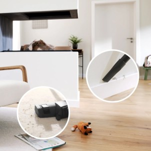 Bosch BGB41HYG1H Bianco Aspirapolvere Traino con Sacco ProHygienic Filtro UltraAllergy Spazzola Parquet