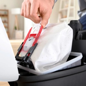 Bosch BGB41HYG1H Bianco Aspirapolvere Traino con Sacco ProHygienic Filtro UltraAllergy Spazzola Parquet