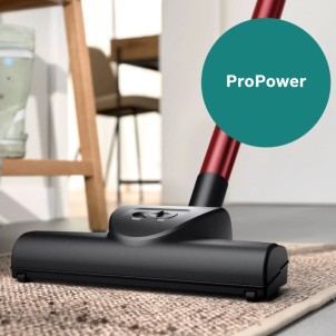 Bosch BGB41POW1 Nero Aspirapolvere Traino con Sacco ProPower Spazzola Turbo Filtro Hepa Power Control