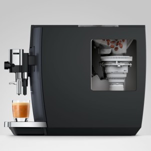 Jura E8 Cosmic Black Macchina Caffè Automatica 27 Specialità Hot & Light Brew Sweet Foam Macina Caffè P.A.G.2 Touch 3,5"