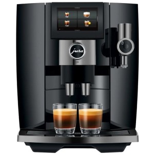 Jura J10 Piano Black Macchina Caffè Automatica 42 Specialità Fredde Dolci Calde Sweet Foam Macina Caffè P.A.G.2+ Touch 4,3"