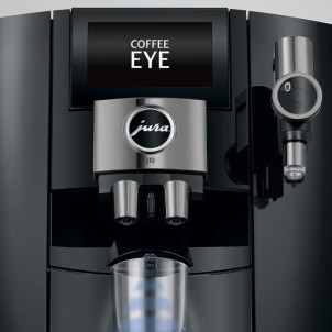 Jura J10 Piano Black Macchina Caffè Automatica 42 Specialità Fredde Dolci Calde Sweet Foam Macina Caffè P.A.G.2+ Touch 4,3"