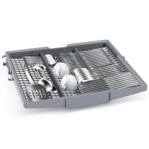 Bosch SMV6YCX06E Lavastoviglie Incasso 14Coperti 3°Cestello 44dB VascaInox Zeolite TimeLight HC Serie6 TopSelection