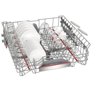 Bosch SMV6YCX06E Lavastoviglie Incasso 14Coperti 3°Cestello 44dB VascaInox Zeolite TimeLight HC Serie6 TopSelection