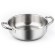 Barazzoni Chef Line Tegame 24cm 3L Acciao Inox 18/10 Fondo Triplen Plus per Gas Elettrico Induzione