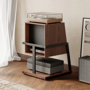 Fitueyes Eiffel RS Walnut Mobile Giradischi