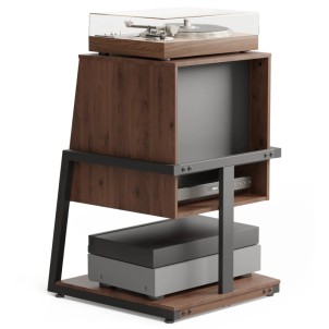Fitueyes Eiffel RS Walnut Mobile Giradischi