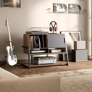 Fitueyes Eiffel RS10 Walnut Mobile Giradischi