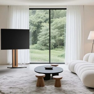 Fitueyes Zen FT65 Black Supporto da Terra per TV 32"-65" Max 40Kg Vesa 100x100-400x400