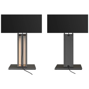 Fitueyes Zen FT65 Black Supporto da Terra per TV 32"-65" Max 40Kg Vesa 100x100-400x400