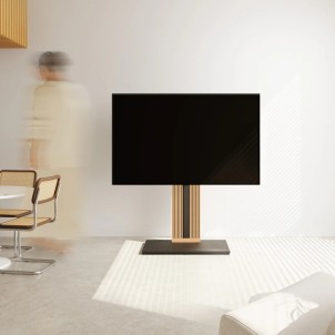 Fitueyes Zen FT88 Black Supporto da Terra per TV 55"-88" Max 60Kg Vesa 200x100-600x400