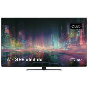 We by Loewe We. SEE 55 OLED DC Coal Black TV 55" OLED 4K UHD Smart os8 Vidaa SL842 DualChannel 60watt Base Girevole
