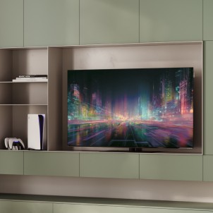 We by Loewe We. SEE 55 OLED DC Coal Black TV 55" OLED 4K UHD Smart os8 Vidaa SL842 DualChannel 60watt Base Girevole