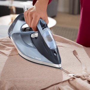 Philips DST7020/20 Ferro da Stiro Vapore 2800W Piastra SteamGlide Plus ColpoVapore 250gr QuickCalcRelease