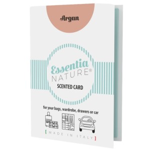 Essentia Card Profumata Argan per Profumare Cassetti Armadi Case Auto