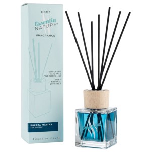 Essentia Nature Home Fragrance Glamour Brezza Marina 200ml Diffusore Naturale di Profumi per Ambiente con Midollini