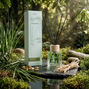 Essentia Nature Home Fragrance Glamour Cardamomo & Vetiver 200ml Diffusore Naturale di Profumi per Ambiente con Midollini