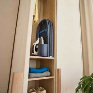 Joseph Joseph Pocket Max Plus 110 Blue Asse da Stiro Pieghevole Copertura Multistrato DripLock