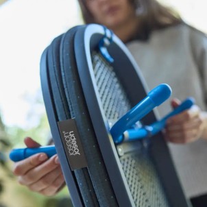 Joseph Joseph Pocket Max Plus 110 Blue Asse da Stiro Pieghevole Copertura Multistrato DripLock