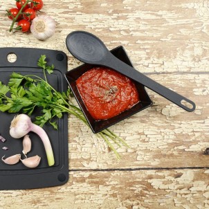 Jade Cucchiaio Medio Gourmet Laminato di Cellulosa Resistente al Calore 176°C