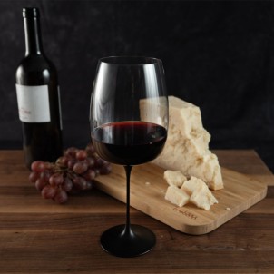 Trebonn SplitGlass Collezione Origini Bolgheri Black 2 Bicchieri Cristallo senza Piombo