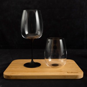Trebonn SplitGlass Collezione Origini Bolgheri Black 2 Bicchieri Cristallo senza Piombo