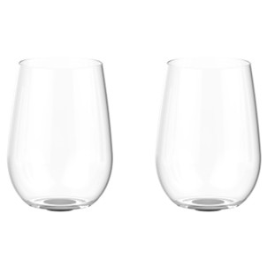 Trebonn SplitGlass Collezione Origini CinqueTerre Black 2 Bicchieri Cristallo senza Piombo
