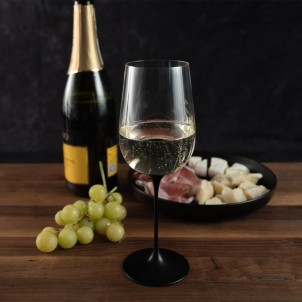 Trebonn SplitGlass Collezione Origini CinqueTerre Black 2 Bicchieri Cristallo senza Piombo