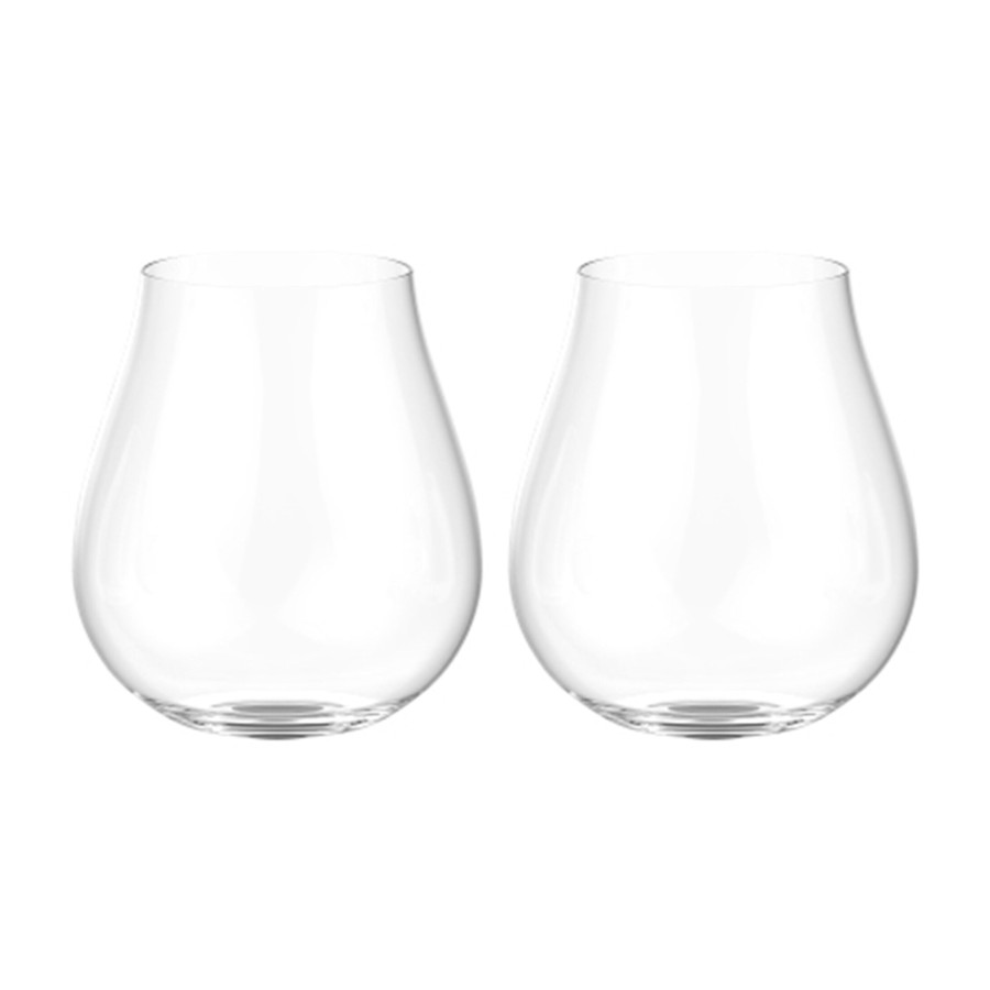 Trebonn SplitGlass Collezione Origini Dolomiti Black 2 Bicchieri Cristallo senza Piombo