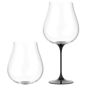Trebonn SplitGlass Collezione Origini Dolomiti Black 2 Bicchieri Cristallo senza Piombo