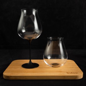 Trebonn SplitGlass Collezione Origini Dolomiti Black 2 Bicchieri Cristallo senza Piombo