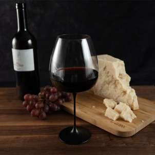 Trebonn SplitGlass Collezione Origini Langhe Black 2 Bicchieri Cristallo senza Piombo